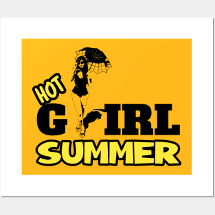 Hot goth summer t-shirt Posters and Art